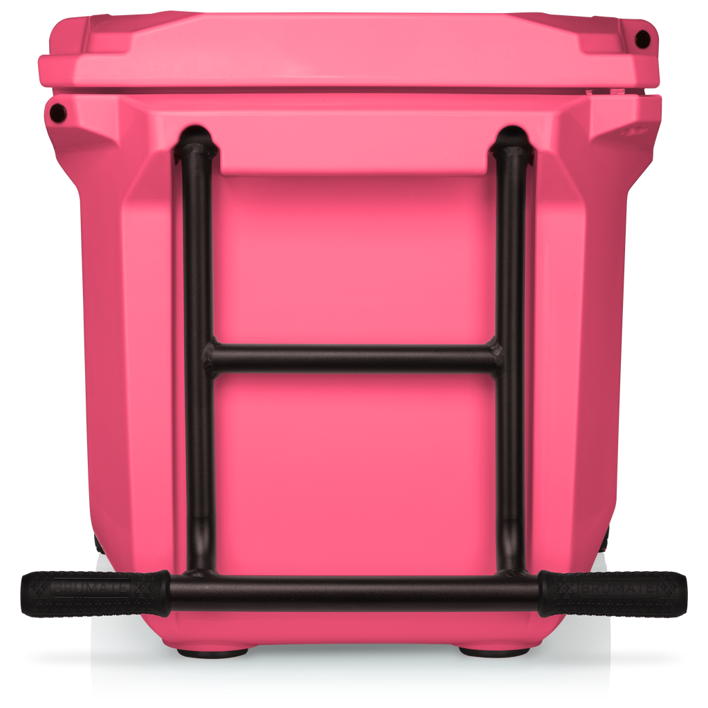 BrüTank 55-Quart Rolling Cooler | Neon Pink